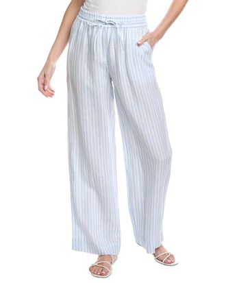 Tommy Bahama Cabana Stripe High-Rise Easy Linen Pant