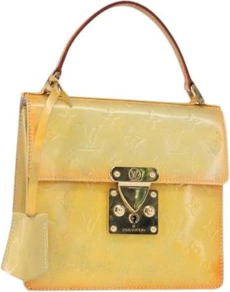 Louis Vuitton Pre-owned Mini Bags, female, Yellow, Size: ONE SIZE Pre-owned Mini Bag