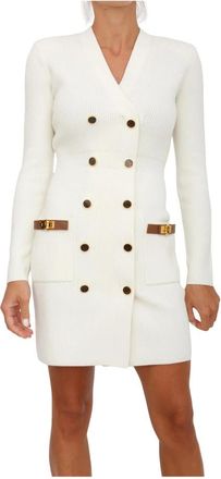 Elisabetta Franchi Donna, Abiti, Bianco, M, new