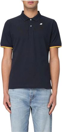 K-Way Heren, Tops, Blauw, Maat: M