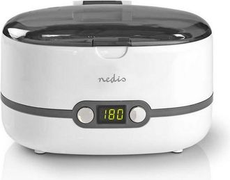 Nedis Limpieza Ultrasonica De Joyas Adaptador De Corriente 230 V Ca 50 Hz Euro Tipo C Cee 716 Blanco El Plastico