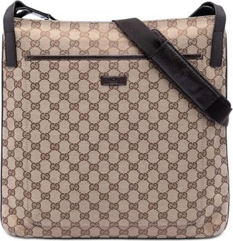 Gucci Pre-owned Gucci GG Canvas Crossbody Unisex TGEO240MA8YP0SL6
