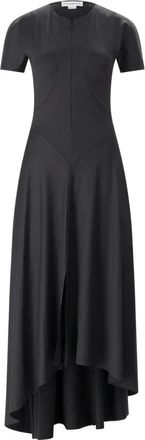 Victoria Beckham Midi-jurk - Dames - Casual kleedjes - Zwart - L - Kleedjes