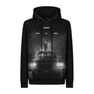 Dondup Hoodies, male, Black, Size: XL maglieria e felpe poliestere