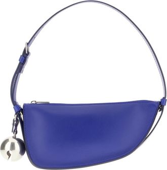 Burberry Handtassen Schoudertassen Stijlvolle Collectie - Dames - Schoudertassen - Blauw - ONE Size - Leer - Tassen