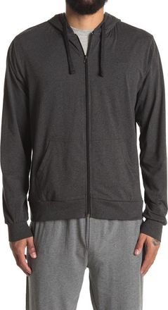 Unsimply Stitched Lightweight Zip-Up Hoodie in Light Grey at Nordstrom Rack, Size Xx-Large