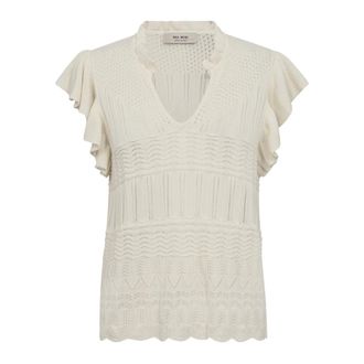 Mos Mosh Mujer, Blusas y Camisas, Beige, Talla: L