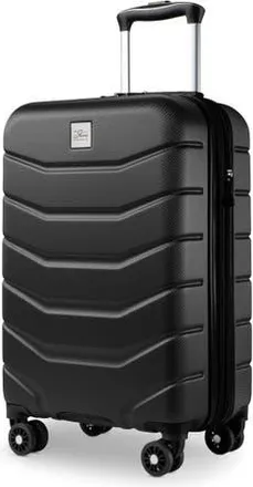 Skyway Silverton Hardside Expandable 20 Carry On Spinner Luggage in Black at Nordstrom
