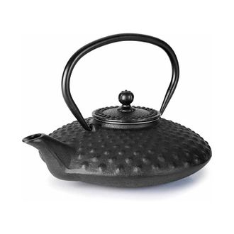 Lacor Tetera De Hierro Fundido Lacor Negro Mantiene El Calor Por Mas Tiempo Capacidad 0,7 Litros Para Infusiones O Te
