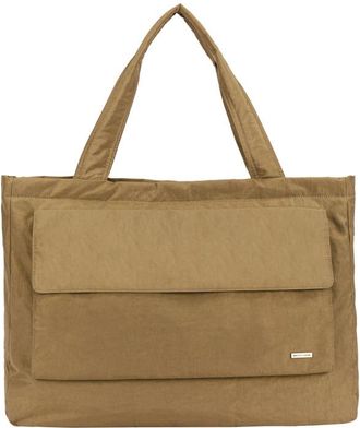 Smith & Canova Unisex Oversized Landscape Nylon Tote - Tan - One Size