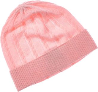 Brodie Cable Pom Pom Cashmere Hat