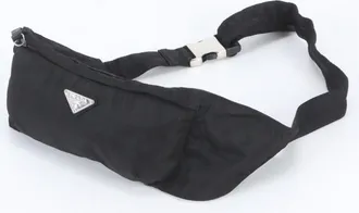 Prada Black Pouch Sling Bag (Pre-Owned)