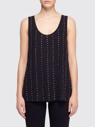 Pinko Viscose Top with Eyelets