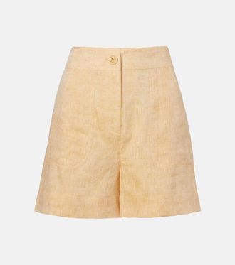 Eres Enjouee linen shorts