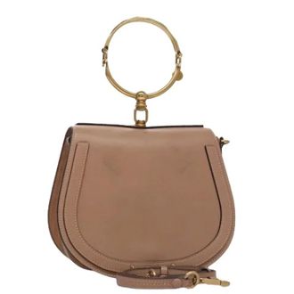 Chlo&eacute; Pre-owned Cross Body Bags, female, Pink, Size: ONE SIZE Pre-owned Hand Bag