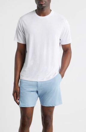 Johnnie-O The Tee Modal Blend Crewneck T-Shirt in White at Nordstrom, Size Xx-Large