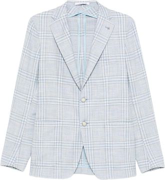 Tagliatore Check Two-button Blazer