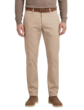 Gardeur pantalon flatfront effen beige