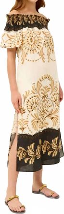 Marie Oliver Lola Midi Dress In Flueron