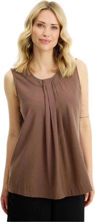 In Front IN Front, Tops, Dames, Bruin, 2Xl, Tops
