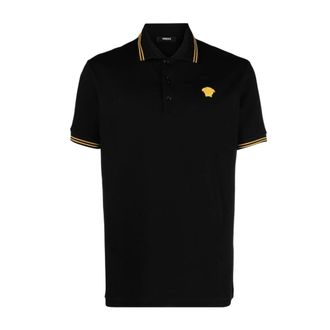 Versace Hombre, Camisetas, Negro, Talla: XL