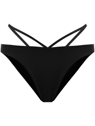 SIMKHAI Emmalynn bikini bottoms - women - Nylon/Polyamide - L - Black