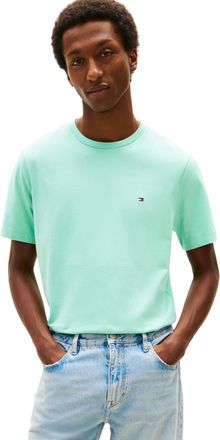 Tommy Hilfiger Mens Ess Seasonal Reg Fit Solid Tee MW0MW39995 S/S T-Shirt, Blue, M