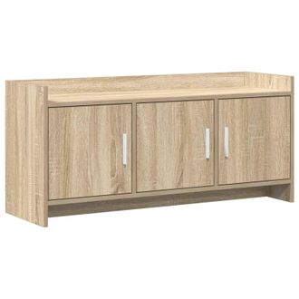 vidaXL Mueble De Tv 102 X 33 X 47 Cm Roble Sonoma Madera De Ingenier&iacute;a Vidaxl