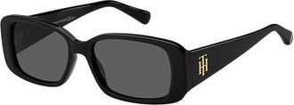 Tommy Hilfiger TH 1966/S 807/IR Womens Sunglasses Black Size 54