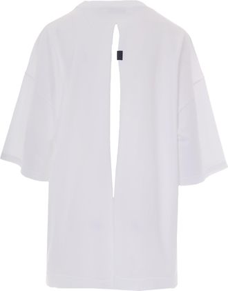 Haikure Womens T-Shirt Gabrielle Optical White Cotton T-Shirts & Jerseys