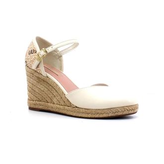 Liu Jo Damita 01 - Dames - Sleehakken - Beige - 38 EU - Leer - Schoenen