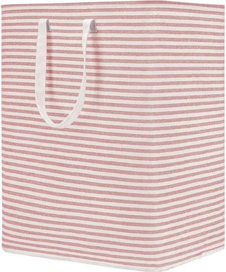 OEM Cesto De Ropa Independiente De 77 Litros Con Asa, Cesta De Almacenamiento De Algod&oacute;n Plegable (rosa)
