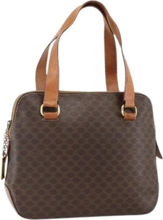 Celine Pre-owned Handbags, female, Brown, Size: ONE SIZE Pre-owned Vintage Hand Bag
