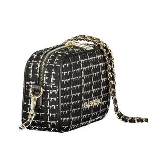 Mario Valentino Tassen, Dames, Zwart, ONE Size, Polyester, Cross Body Bag