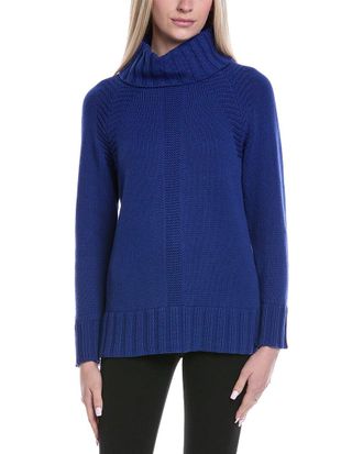 Jones New York Raglan Sleeve Turtleneck Sweater