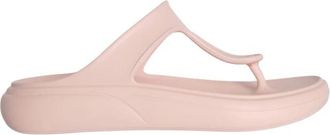 Stuart Weitzman T-Strap Slippers - Dames - Slippers - Roze - 38 1/2 EU - Schoenen