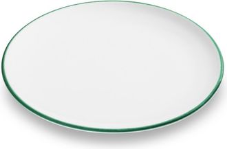 Gmundner Keramik Gmundner Keramik - Gmundner Cer&aacute;mica Borde Verde, Plato De Cena Taza (&oslash; 25cm)