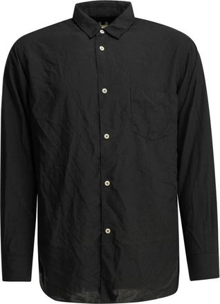 Comme Des Gar&ccedil;ons Lange Mouwen Knopen Shirt - Heren - Casual Overhemden - Zwart - XL - Polyester - Overhemden