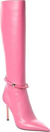 Jimmy Choo London Dreece Kb 95 Leather Knee-High Boot