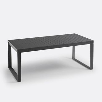 La Redoute Interieurs Tuintafel met verlengstuk in aluminium, Zory