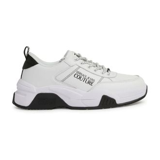Versace Jeans Couture Uomo, Scarpe, Bianco, 43 EU, new