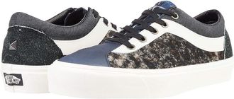 Vans Bold Ni (Bender) Skate Shoes Panther/Black : Mens 5.5 - Womens 7 Medium, Leather/Synthetic