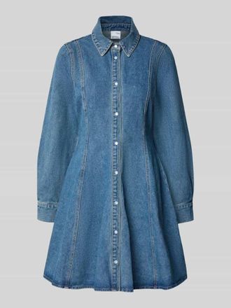 Vero Moda Tailliertes Freizeitkleid aus Baumwoll-Mix Modell JESSIE in Jeansblau, Gr&ouml;&szlig;e XL