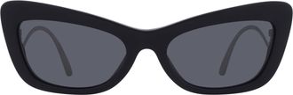 Dolce & Gabbana Dark Grey Cat Eye Ladies Sunglasses DG4467B 501/87 55