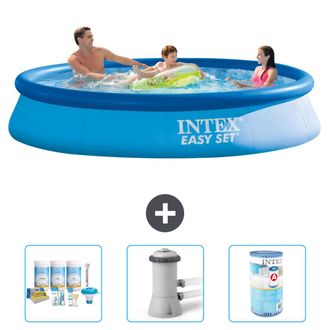 Intex Piscina Easy Set Redonda - 366x76 Cm - 6-piezas S30585