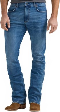 Wrangler Retro Slim Boot Cut Jean In Cowboy