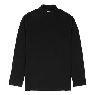 adidas Mens Y-3 Solid Color Casual Long Sleeves Black GK4497