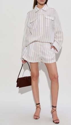 Off-white Shirt Dress, Womens, White