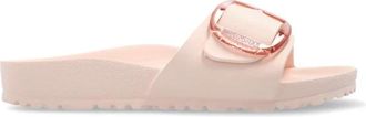 Birkenstock Sliders, female, Pink, Size: 10 US Madrid Big Buckle EVA slides