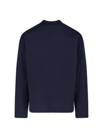 Jil Sander Mens T-Shirts And Polos Blue Cotton